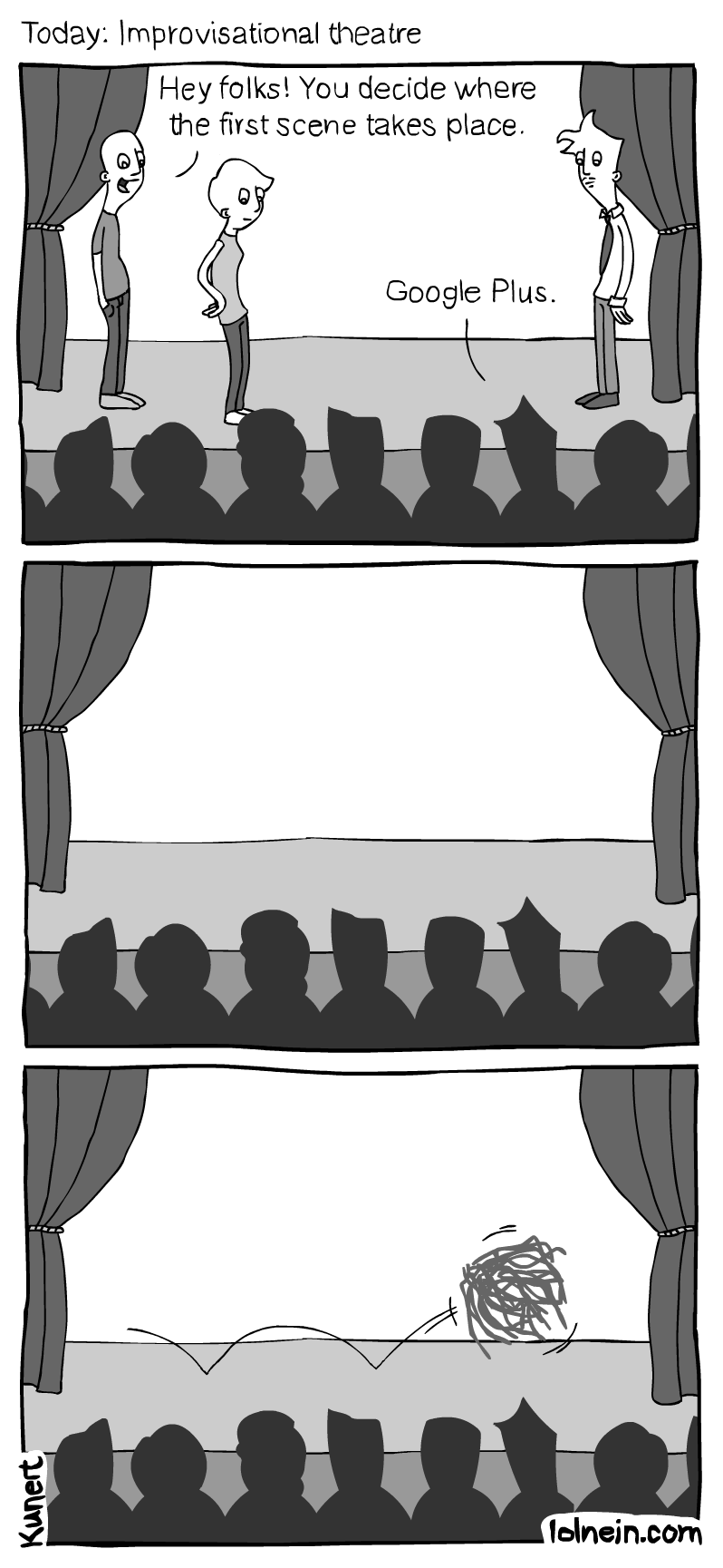 Comic: 'Improvisational'