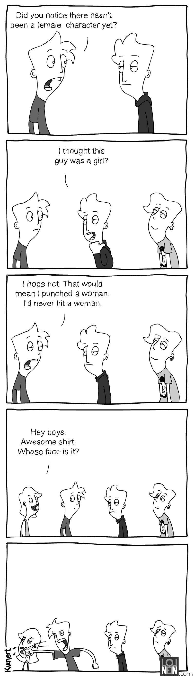 Comic: 'Female Character'