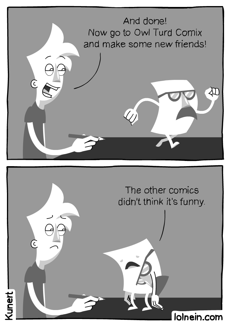 Owl Turd Comix