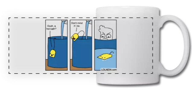 Hot Bath on a Mug